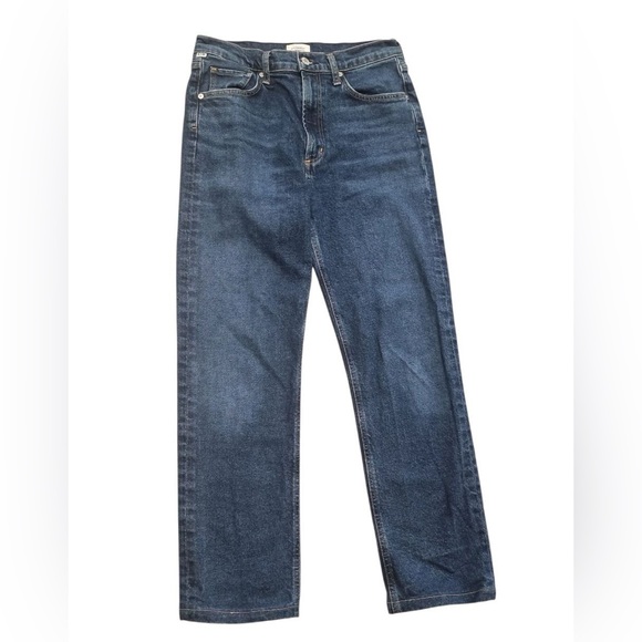 Citizens Of Humanity Blue Straight Leg Jeans - Picture 3 of 10